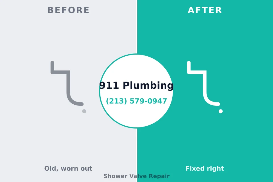 Before and after: plumbing company South Coventry, CT